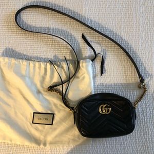 Gucci Marmont matelasse mini bag AUTHENTIC